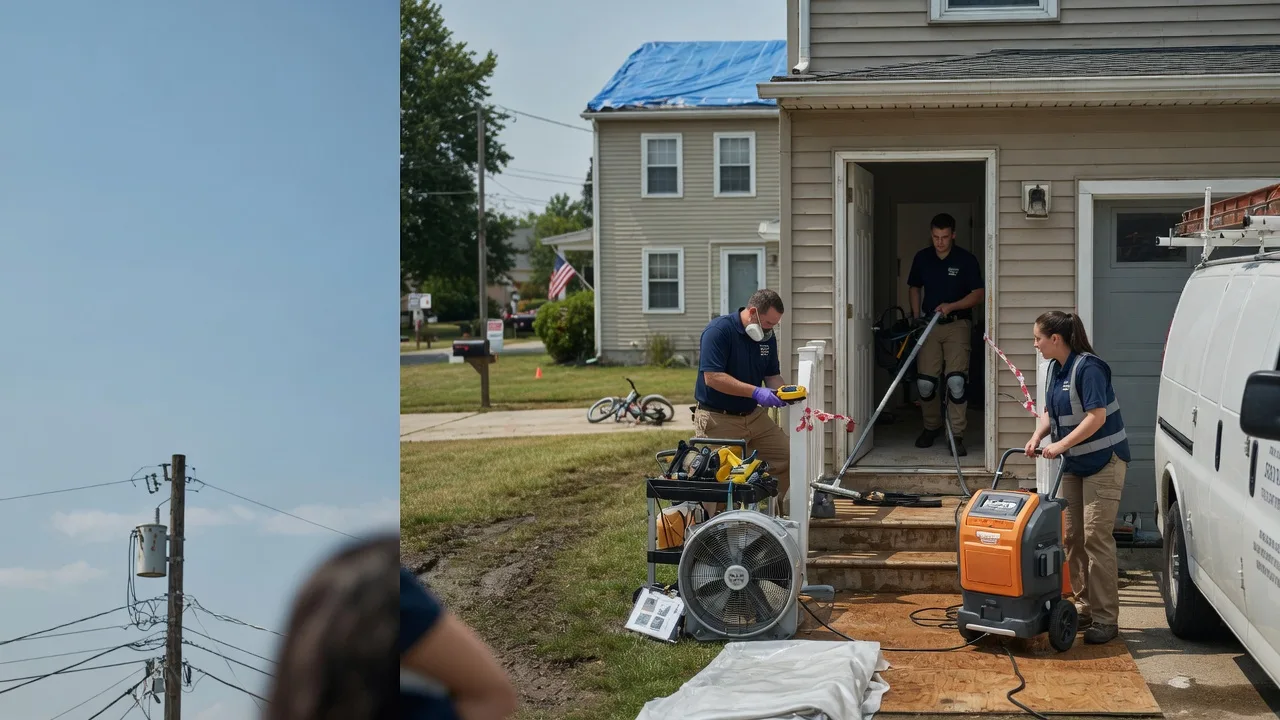 Water Damage Repair in Lagro, IN near me